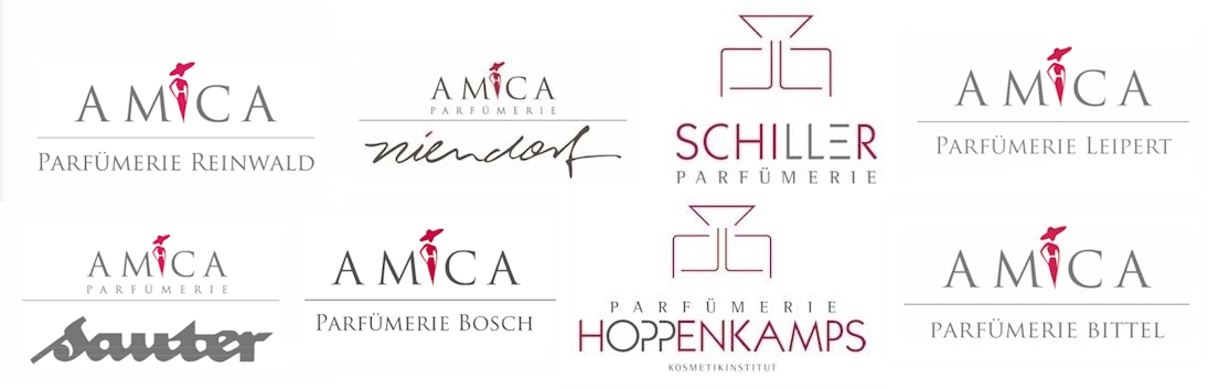 Logos der Parfümerien